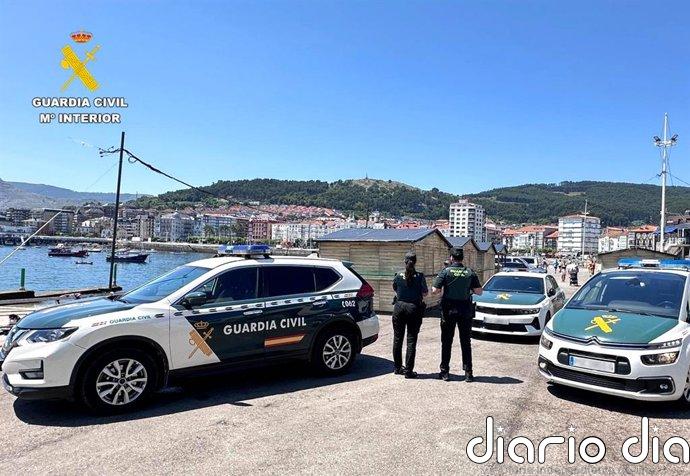La Guardia Civil detiene a tres personas y formula 54 denuncias en las fiestas de Castro Urdiales