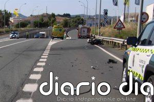 La Guardia Civil salva la vida a un motorista al aplicarle un torniquete tras un grave accidente de tráfico en Haro