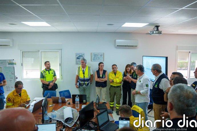 La Junta autoriza el regreso de más de 600 personas desalojadas por el incendio de Almería y 'desconfina' Lubrín