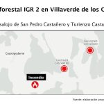 La Junta ordena desalojar dos pueblos de Castropodame (León) por el fuego