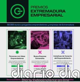 La Junta publica la convocatoria de los Premios Extremadura Empresarial dotada con 50.000 euros