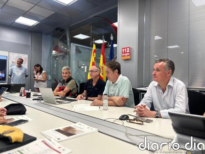 La mejora de la situación en el incendio de Ejulve (Teruel) permite iniciar la desescalada del operativo