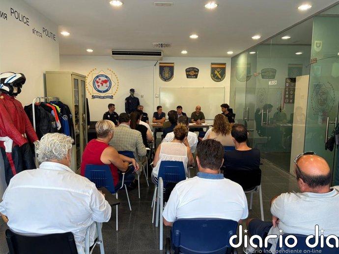 La Mesa de Seguridad de Playa de Palma se reúne para hacer un seguimiento del dispositivo de verano