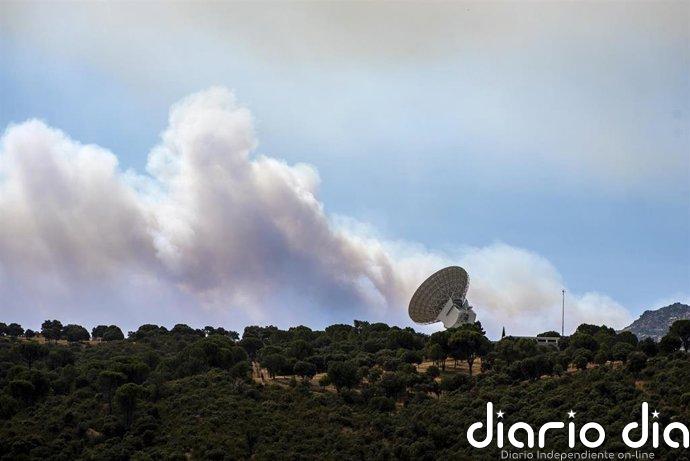 La NASA evaluará los daños por los incendios en su complejo de Robledo de Chavela (Madrid) "cuando sea seguro hacerlo"