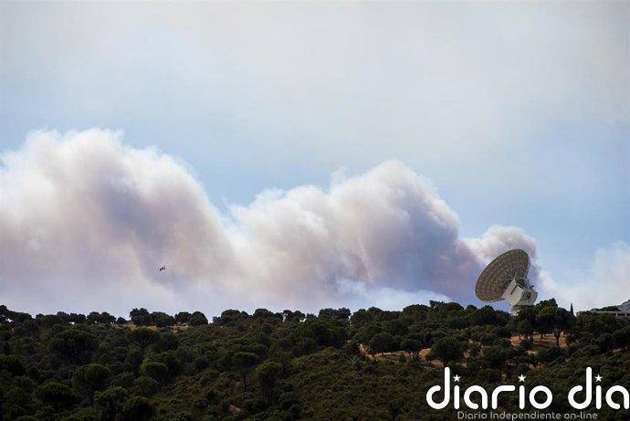 La NASA no detecta daños estructurales en las antenas y edificios de su complejo de Robledo (Madrid) por el incendio