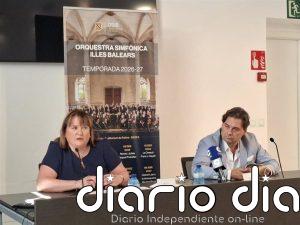 La Orquesta Sinfónica de Baleares presenta el abono de la temporada 2026-2027 con 11 conciertos