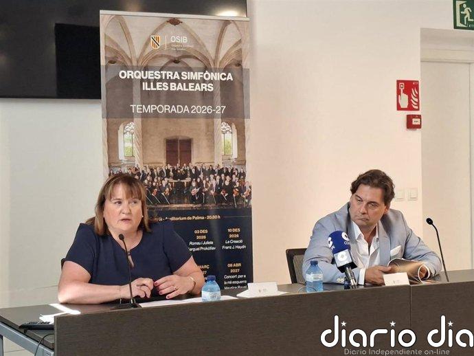 La Orquesta Sinfónica de Baleares presenta el abono de la temporada 2026-2027 con 11 conciertos
