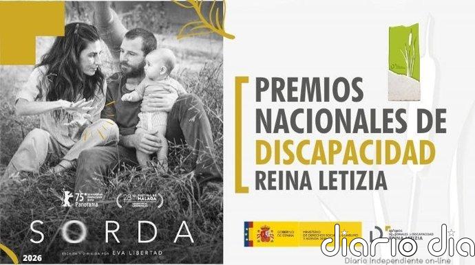 La película 'Sorda', Premio Nacional de Discapacidad Reina Letizia de cultura inclusiva