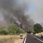 La provincia de León afronta la noche con tres incendios IGR 2 que "preocupan" y dejan más de 300 evacuados