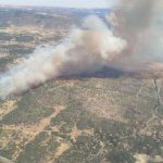 La "rápida respuesta" del Infocal permite estabilizar el incendio de El Barraco (Ávila) tras una reproducción