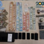 La redada antidroga con cinco detenidos de un clan en Santiago incautó 40.000 euros, cocaína y marihuana