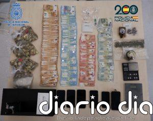 La redada antidroga con cinco detenidos de un clan en Santiago incautó 40.000 euros, cocaína y marihuana