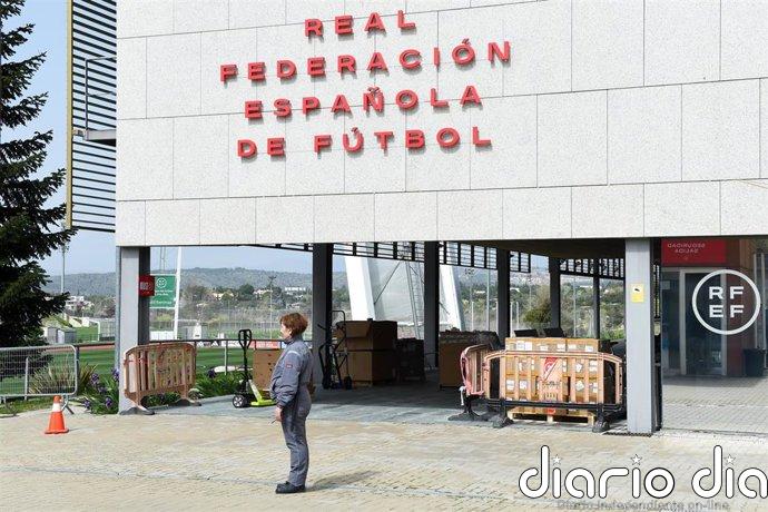 La RFEF aloja en la Ciudad del Fútbol a familias afectadas por los incendios de Madrid y Castilla y León