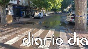 La rotura de una tubería en Valladolid provoca cortes de tráfico en el entorno de Ramón y Cajal y el Clínico
