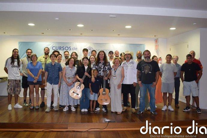 La 'Sonanta' de Tomatito bate en Almería su récord de participación con 32 alumnos nacionales e internacionales