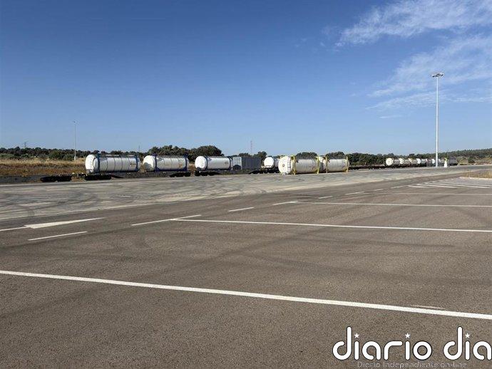 La terminal ferroviaria de ExpacioMérida gestiona cerca de 200 unidades de transporte intermodal en su primer mes
