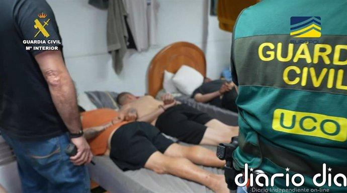 La UCO desmantela seis fábricas ilegales de tabaco con 50 detenidos y 23 registros en varias provincias