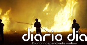 La UME se moviliza para combatir el virulento incendio de Zamora