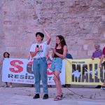 Las activistas de Santa Maria, en la protesta contra la masificación: "Celebramos la victoria ante la represión"