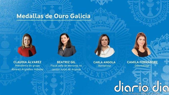 Las Medallas de Galicia reconocen a la emigración: cuatro mujeres en el exterior reciben el galardón