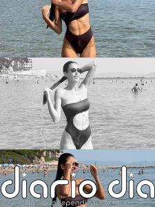 Lidia Torrent lleva el trikini de firma española que hace ‘tipazo’ para un día de playa en familia