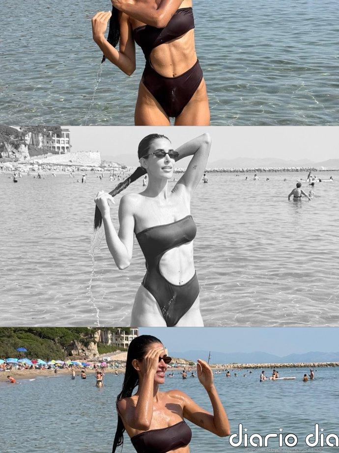 Lidia Torrent lleva el trikini de firma española que hace ‘tipazo’ para un día de playa en familia