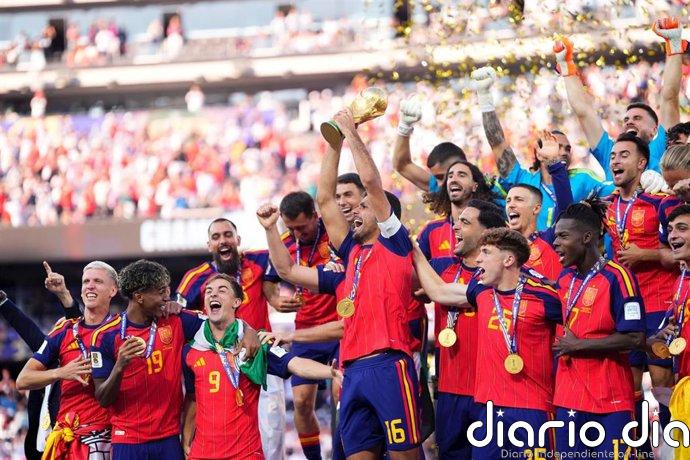 Llegada de la selección española a Madrid | Directo: recorrido, horario y celebración tras ganar el Mundial 2026