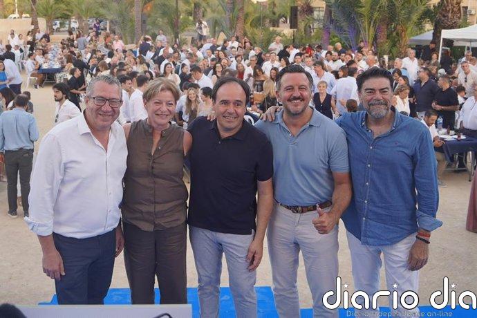 Llorca exalta la "unidad" del PPCV y cree que la Valenciana es "la comunidad del cambio" para que Feijóo sea presidente