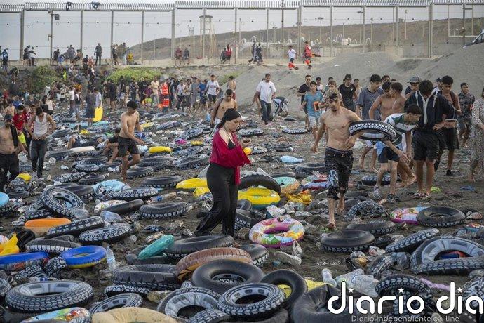 Localizan tres cadáveres más de inmigrantes en Ceuta esta madrugada