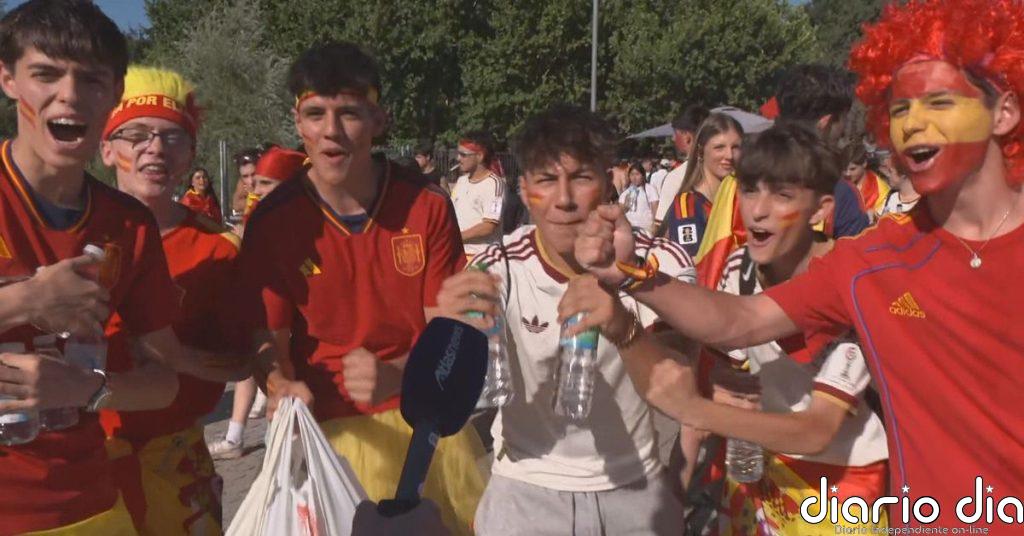Locura en Madrid minutos antes de comenzar la gran final del Mundial