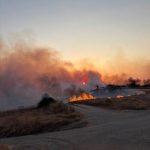 Los Bombers activan 13 dotaciones por un incendio en Guimerà (Lleida)