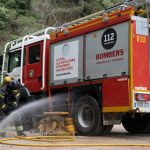 Los Bombers dan por estabilizado el incendio de Carme (Barcelona)