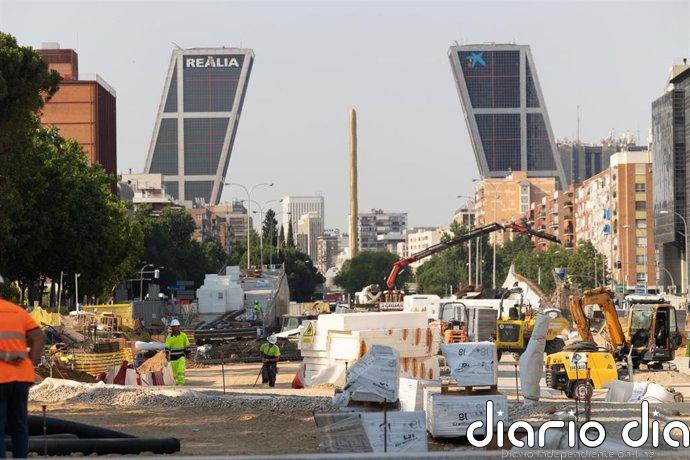Los conductores circularán por el túnel de Parque Castellana en diciembre con unas obras que van en plazo