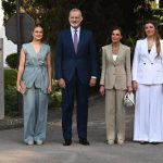 Los Reyes Felipe VI y Letizia acompañan a la Infanta Sofía en su primer discurso oficial en un acto en Zaragoza