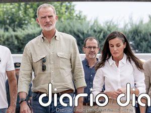 Los Reyes Felipe y Letizia visitan a los afectados por los incendios y les trasladan todo su apoyo y cariño