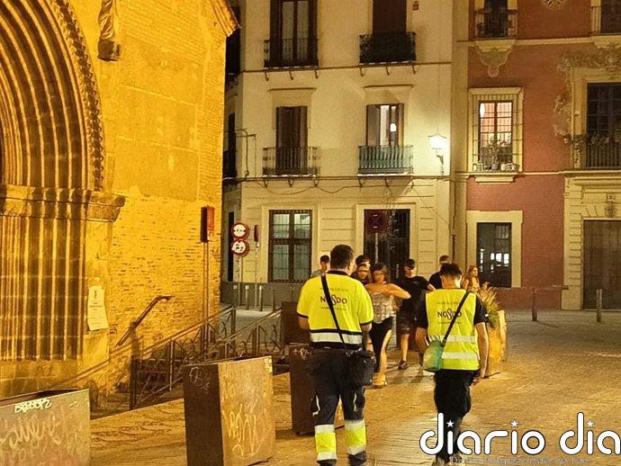 Los serenos de Sevilla realizan 3.700 acompañamientos y 800 avisos a policías y bomberos en el primer semestre de 2026