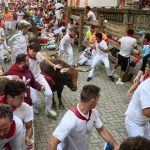 Los toros de Jandilla cierran los encierros de San Fermín con una carrera peligrosa con dos heridos por asta