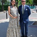 Lucía Pombo y Álvaro López-Huerta, padres de su primera hija, Lola Belén