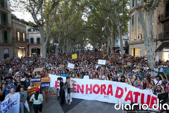 Mallorca volverá a salir a la calle en una manifestación contra la saturación turística marcada por la tensión social