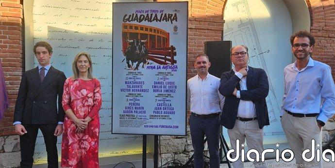 Manzanares, Talavante, Víctor Hernández y el debut de Emilio de Justo encabezan la Feria Taurina de Guadalajara