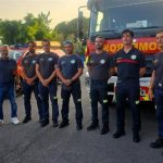 Marbella (Málaga) moviliza un equipo de cinco bomberos para reforzar las labores de extinción del incendio de Ávila