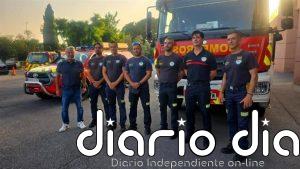 Marbella (Málaga) moviliza un equipo de cinco bomberos para reforzar las labores de extinción del incendio de Ávila