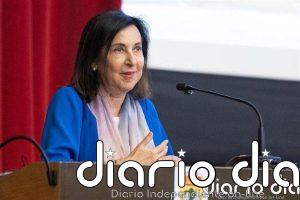 Margarita Robles: "Pese a lo que diga Trump, los mandos de la OTAN saben que España está cumpliendo"