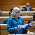 María Caballero (UPN) denuncia el "blanqueamiento" de la violencia de los radicales tras el ataque en Berriozar