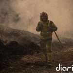 Más de un millar de bomberos combaten el incendio de Vouzela (Portugal)