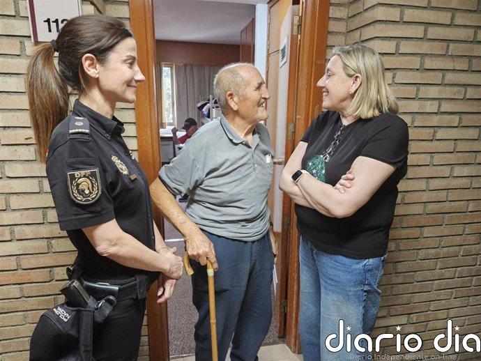 Más de un millar de personas realojadas en la Academia de Policía Nacional de Ávila