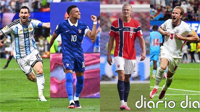 Messi, Mbappé, Haaland o Kane, la Bota de Oro que puede ganar el Mundial