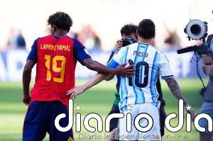 Messi: "Quiero felicitar a España por el campeonato"