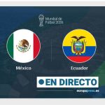México 0 - 0 Ecuador, en directo hoy: sigue el partido de Copa Mundial de la FIFA minuto a minuto