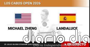 Michael Zheng - Martin Landaluce, en directo hoy: sigue el partido de Los Cabos Open